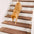 Anti-scratch Faux Sisal Stair Protectors Tape Free Washable Carpet Stair Treads